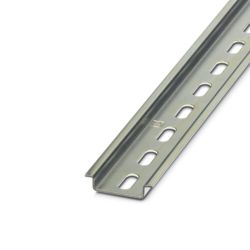 Carril DIN Perforado de Acero Phoenix Contact, dim. 755mm x