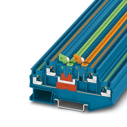 PTT 1,5/S-2MT BU - Knife-disconnect terminal block (3210352)