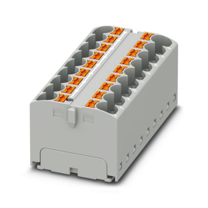 PTFIX 18X4-G GY - Verteilerblock
