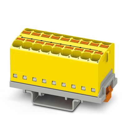 PTFIX 18X4-NS35 YE - Verteilerblock