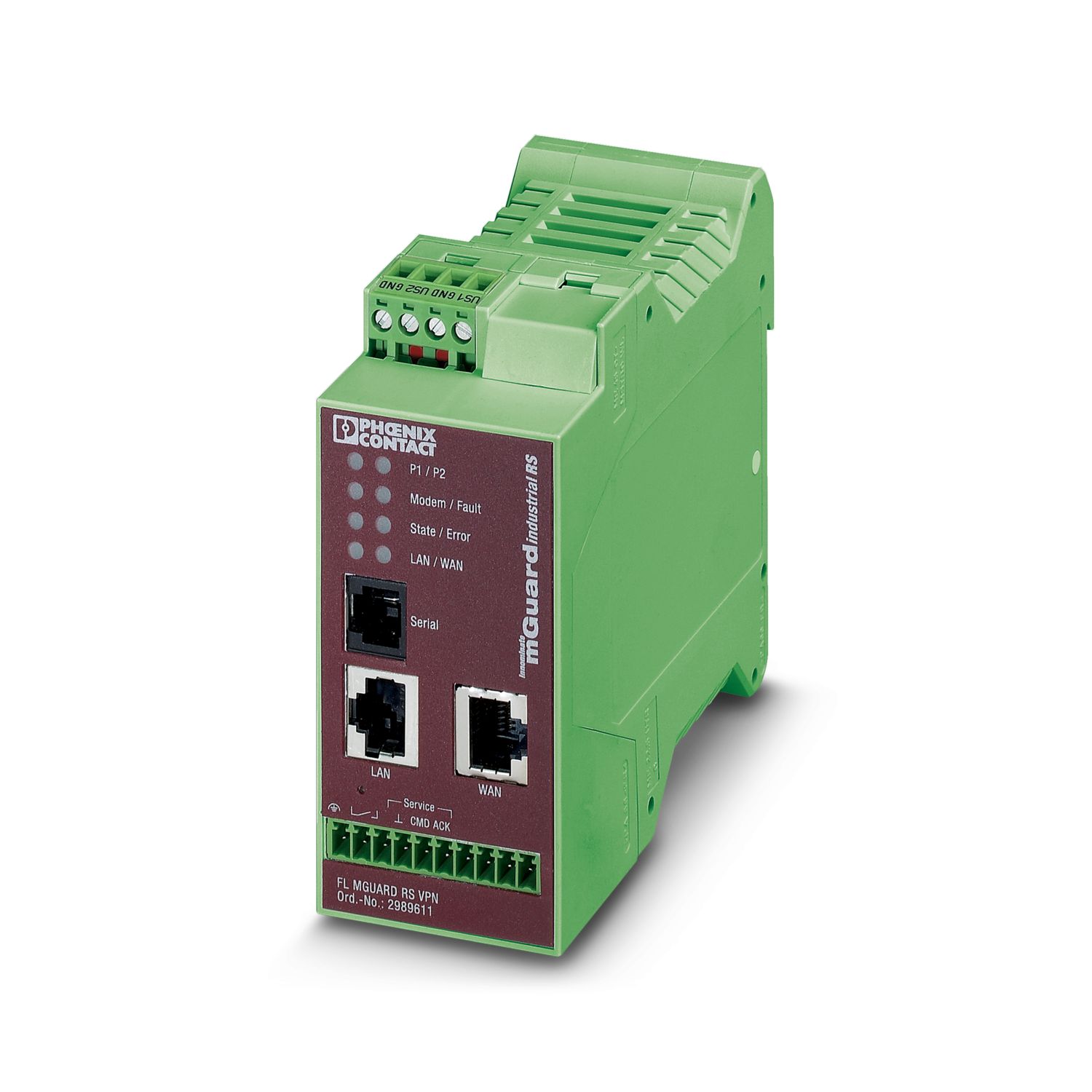 FL MGUARD RS VPN - Router - 2989611 | Phoenix Contact FL MGUARD RS VPN - Router - 2989611 | Phoenix Contact