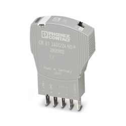 CB E1 24DC/2A NO P - Electronic circuit breaker - 2800902 