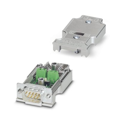 SUBCON-PLUS-PROFIB/AX/SC - D-SUB bus connector (2744380)