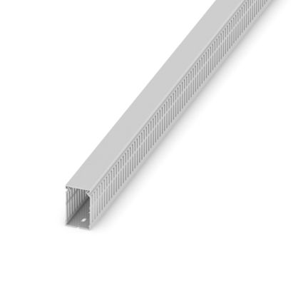 Kimex Canaleta Pasacables Horizontal para Escritorio 60cm Gris