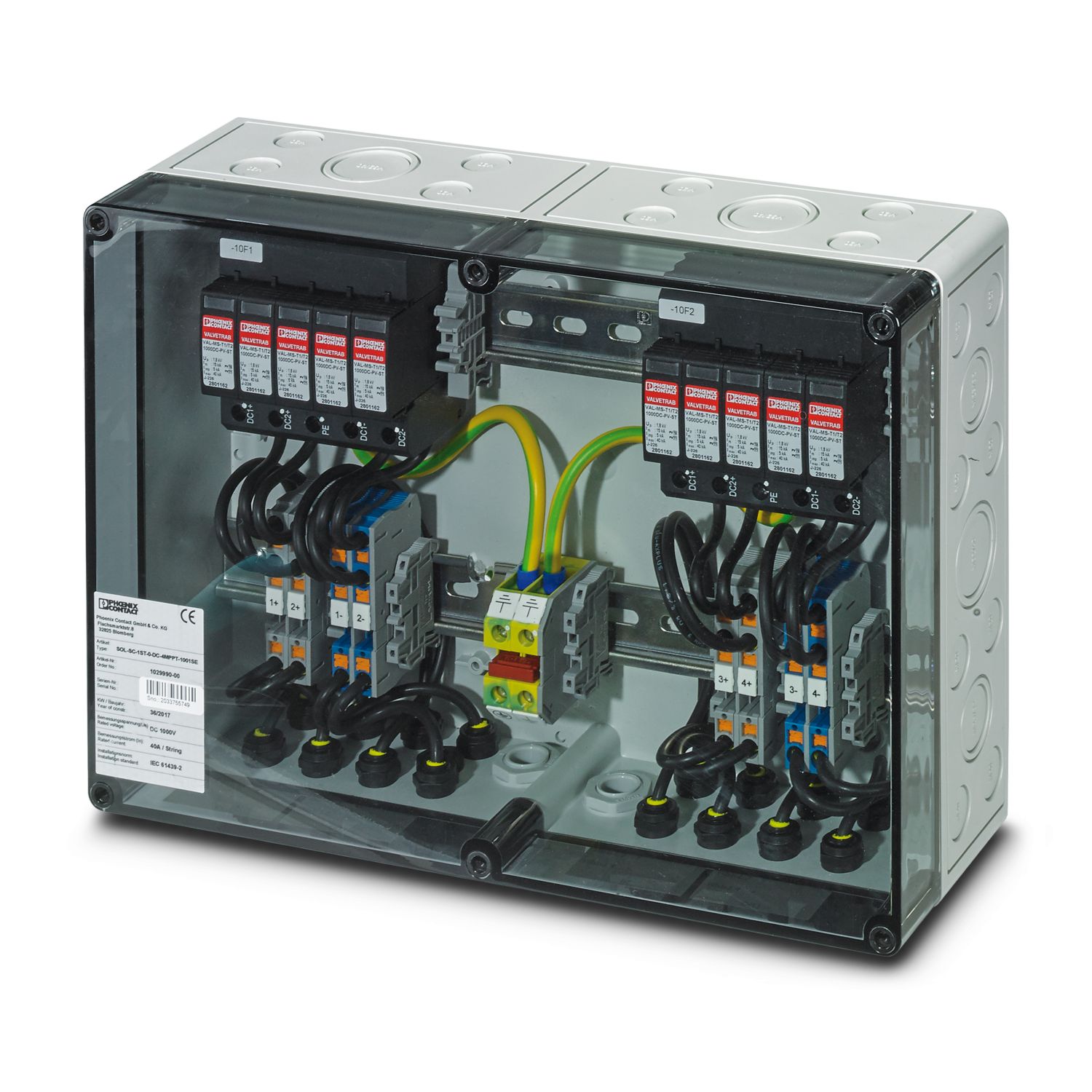 SOL-SC-1ST-0-DC-4MPPT-1001SE - String combiner box (SCB SOL-SC-1ST-0-DC-4MPPT-1001SE - String combiner box (SCB