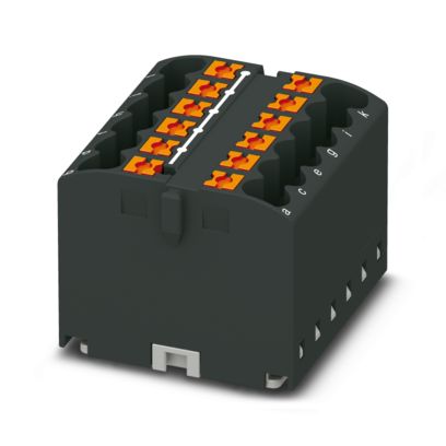 PTFIX 12X2,5 BK - Verteilerblock