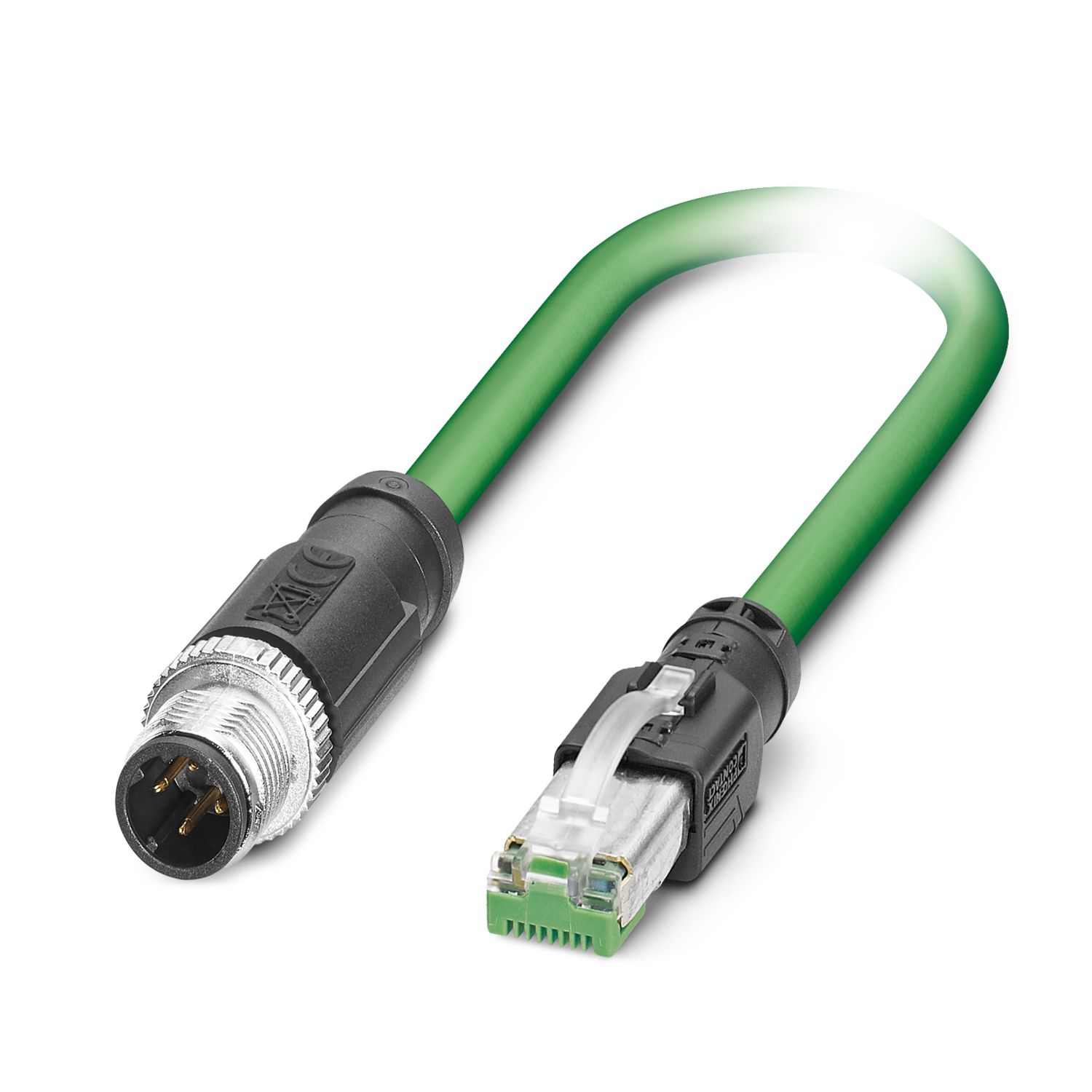 NBC-M12MSD/ 1,0-93B/R4AC - Network cable - 1407499 | Phoenix NBC-M12MSD/ 1,0-93B/R4AC - Network cable - 1407499 | Phoenix