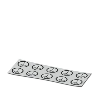 ET-ERDE BOGEN - Etikett mit Erdesymbol