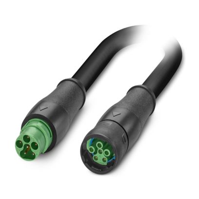 SAC-6P-S15MS/ 0,3-PUR/S15FS PE - Powerleitung