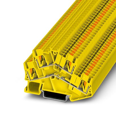 POWERBLOCK ② PTTBS 2,5 YE - Double-level terminal block - 1037089 | Phoenix Contact