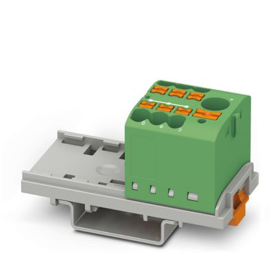 PTFIX 6/6X2,5-NS35 GN - Verteilerblock