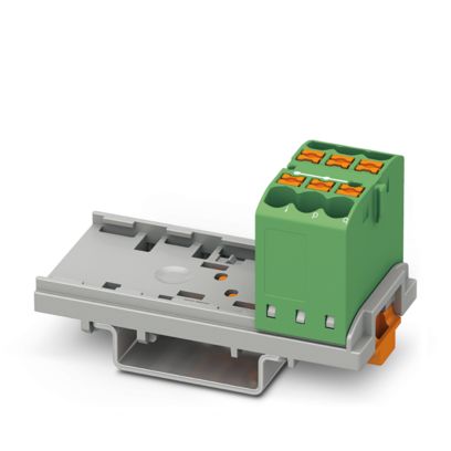 PTFIX 6X2,5-NS35 GN - Verteilerblock