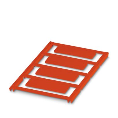 UC-EMP (49X15) RD CUS - Einrastschildchen