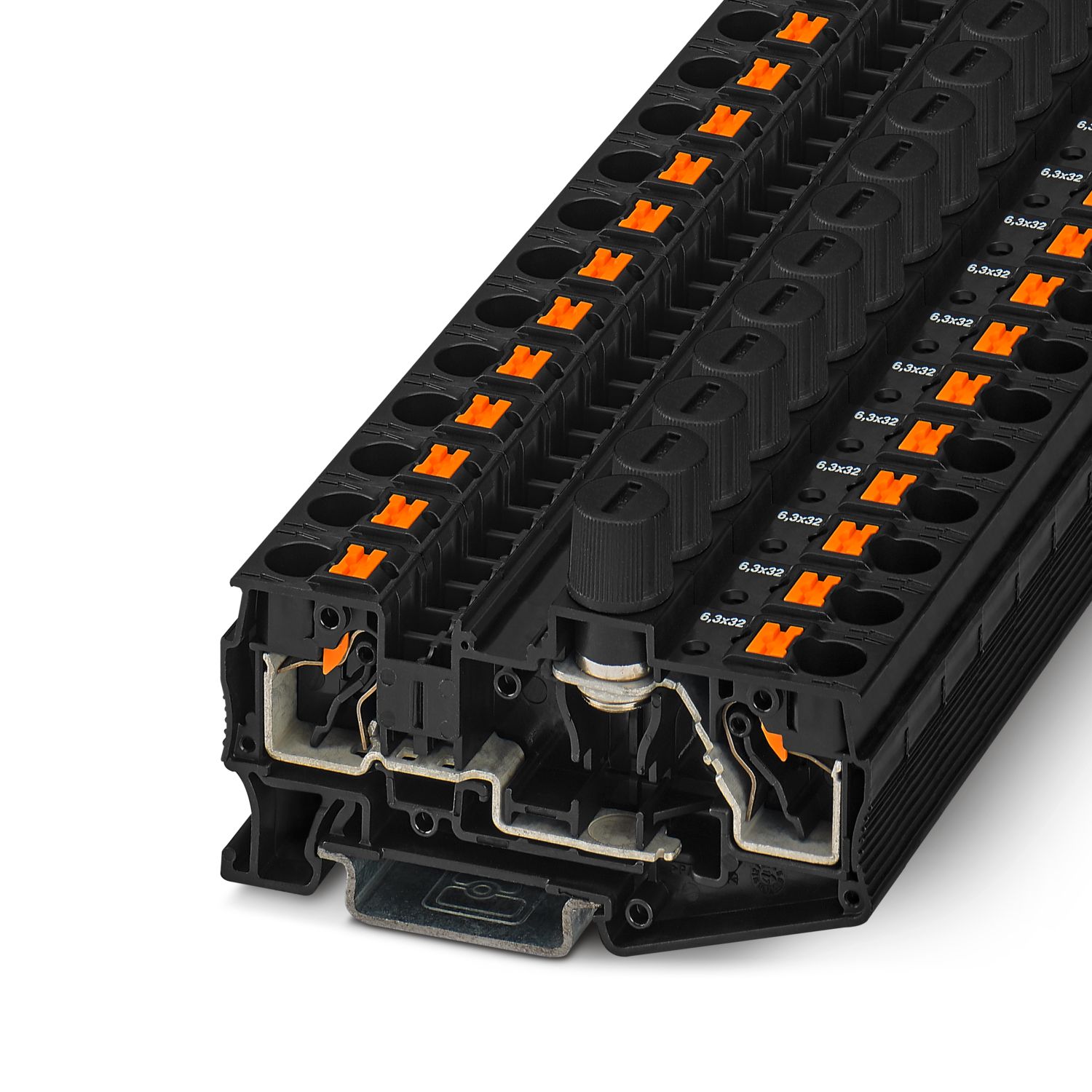 PT 6-DREHSI (6,3X32) - Fuse modular terminal block - 1154813