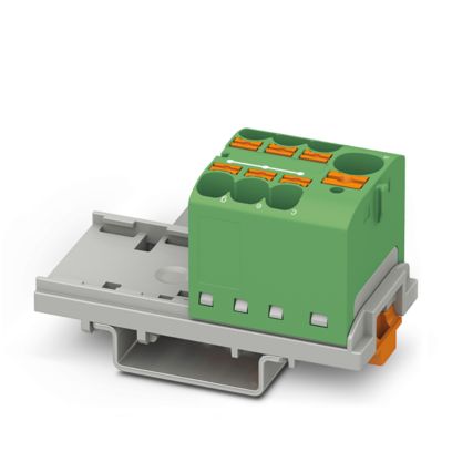 PTFIX 10/6X4-NS35 GN - Verteilerblock