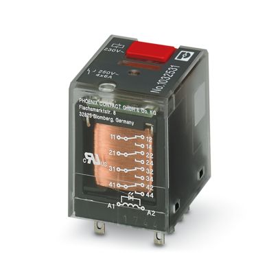 REL-IR-BL/L-230AC/4X21 - Single relay - 1032531 | Phoenix