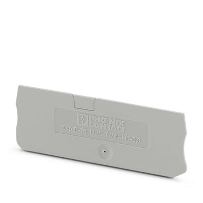 D-PT 1,5/S-TWIN-MT-0,8 - Abschlussdeckel