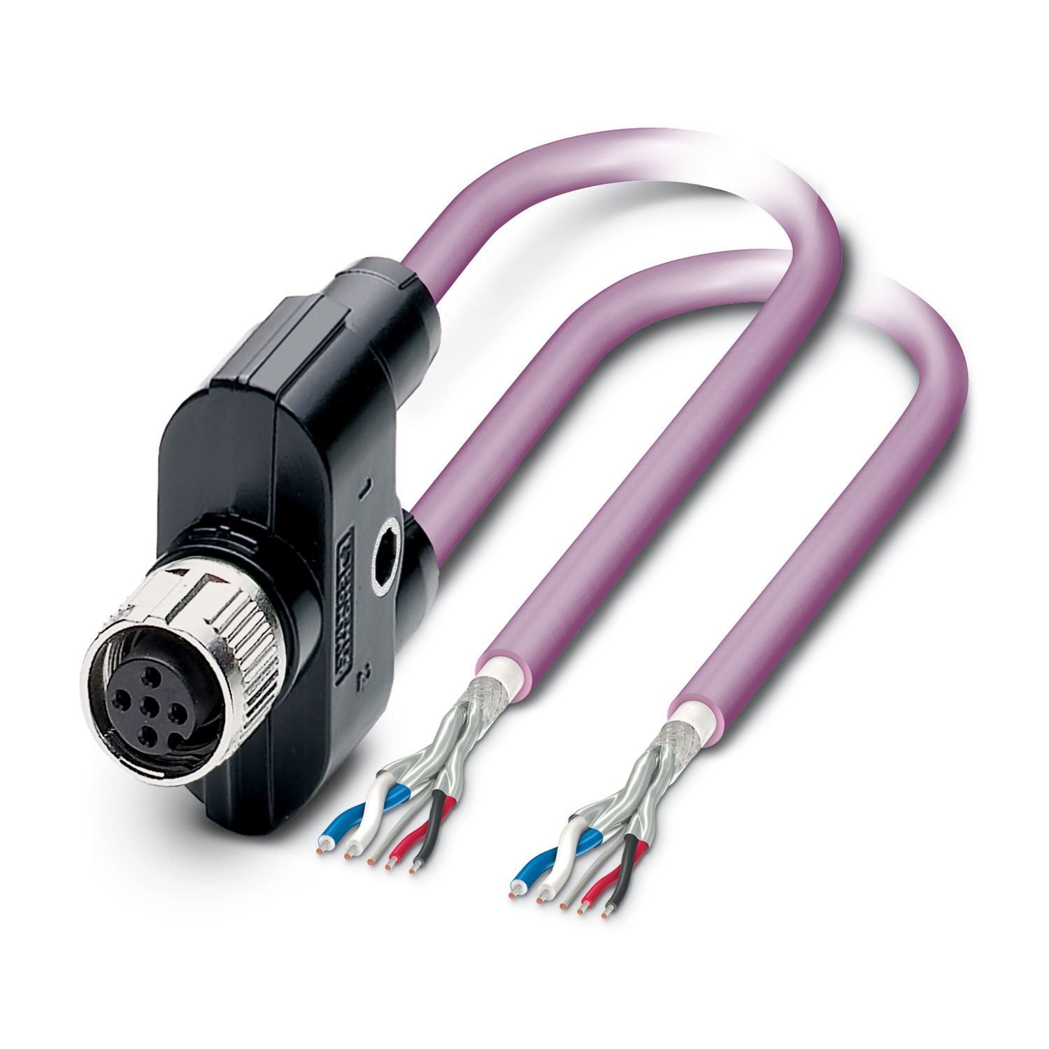 SAC-5PY-F/2X 5,0-920 - Bus system cable - 1436136 | Phoenix Contact SAC-5PY-F/2X 5,0-920 - Bus system cable - 1436136 | Phoenix Contact