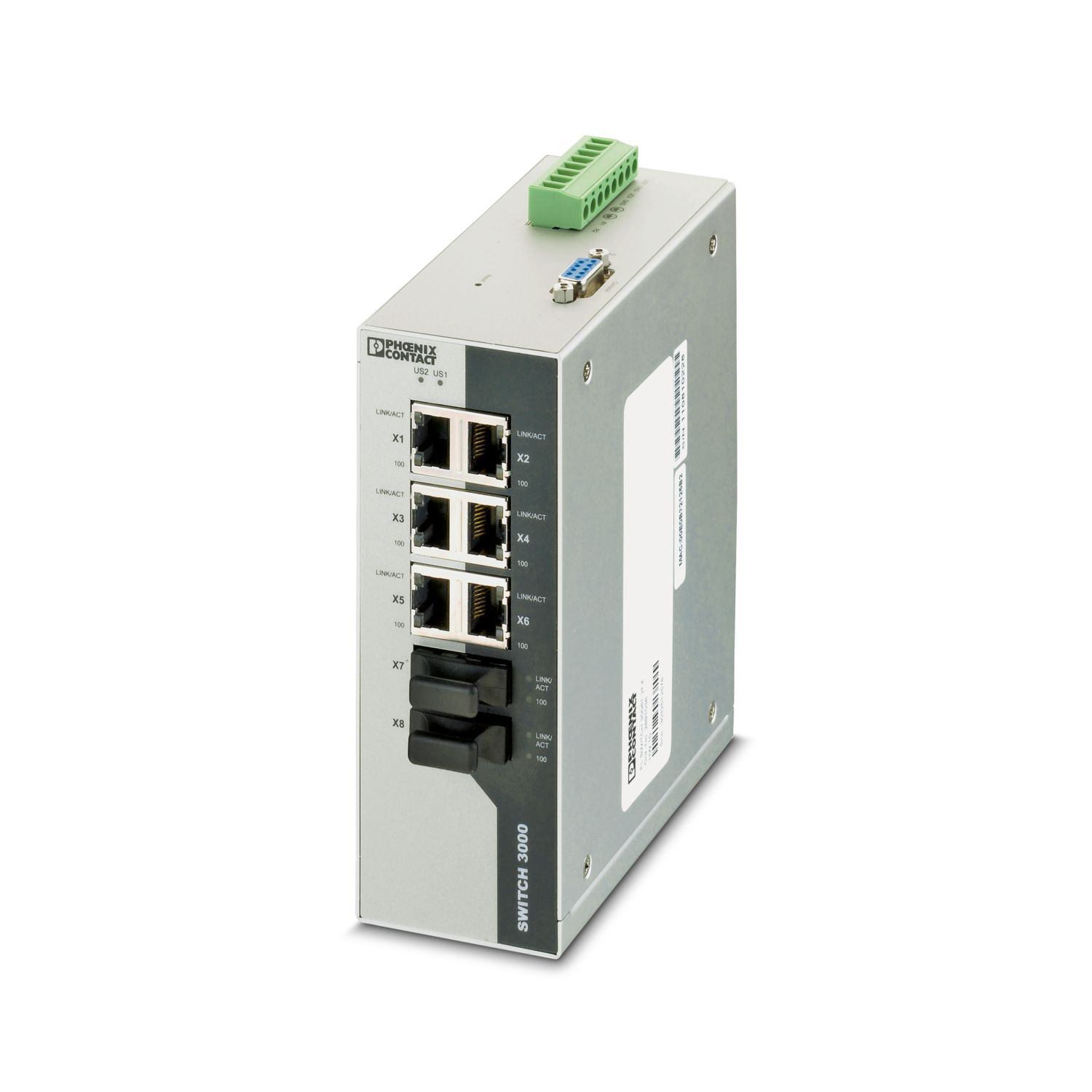FL SWITCH 3006T-2FX - Industrial Ethernet Switch - 2891036 FL SWITCH 3006T-2FX - Industrial Ethernet Switch - 2891036