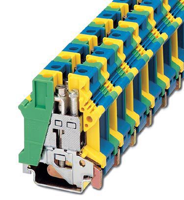 UK 16 N-PE/N - Installation protective conductor terminal block