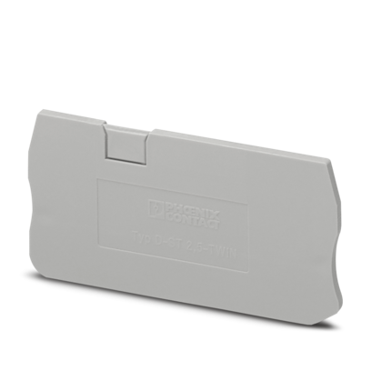 端板-D-ST 2,5-TWIN