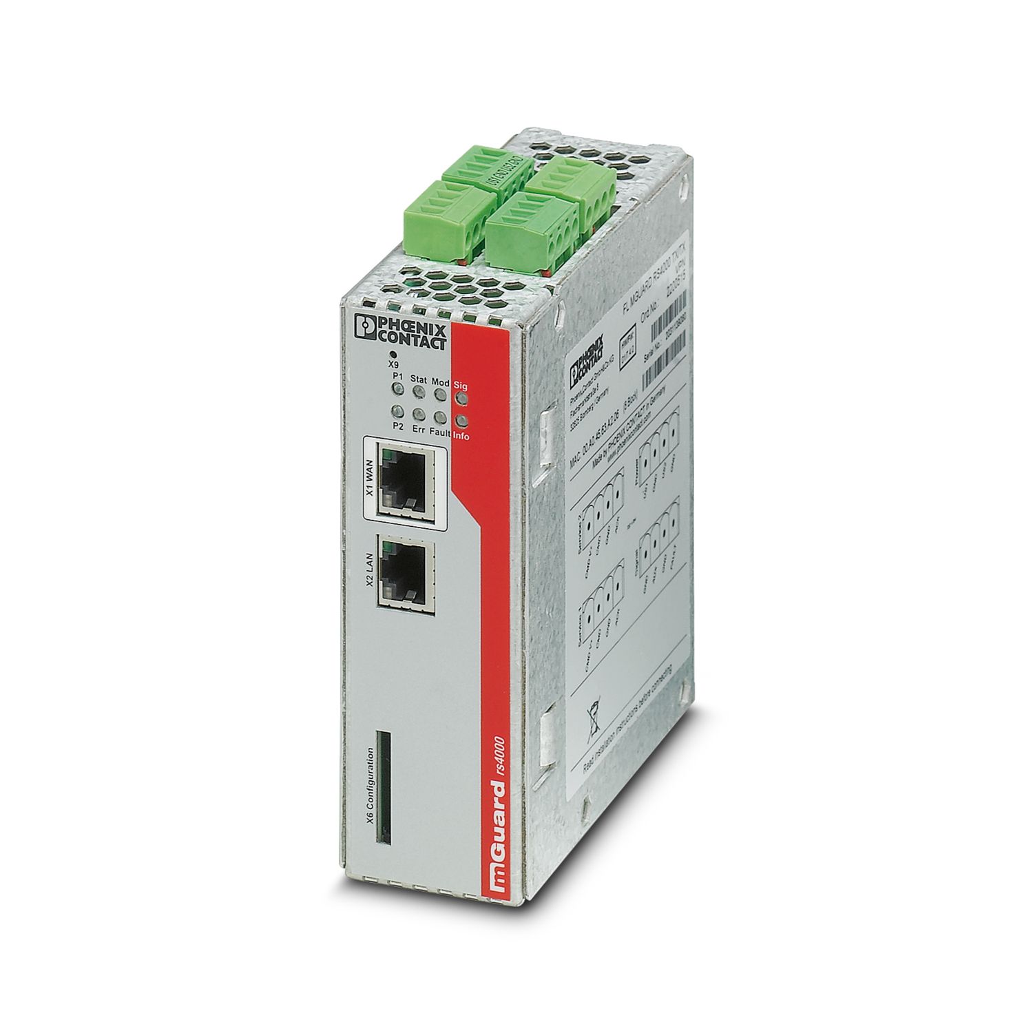 FL MGUARD RS4000 TX/TX VPN-M - Router - 2702465 | Phoenix FL MGUARD RS4000 TX/TX VPN-M - Router - 2702465 | Phoenix