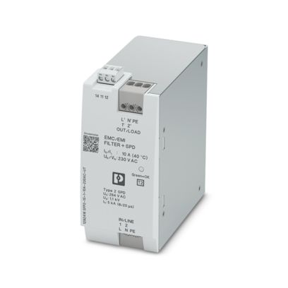 SFP2-1S-1-10A-230AC-UT - EMC filter surge protection device (1292416)
