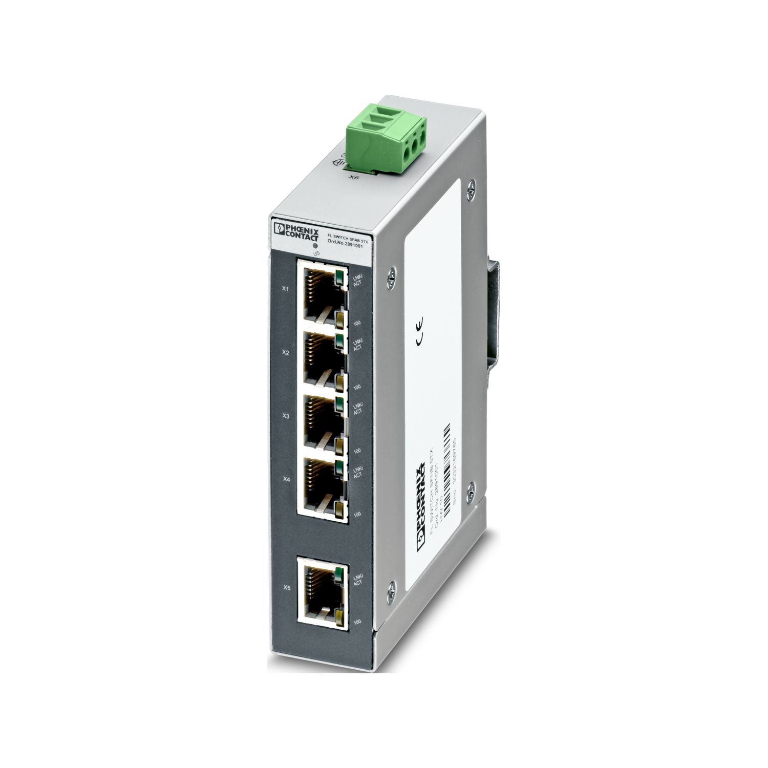 FL SWITCH SFNB 5TX - Industrial Ethernet Switch - 2891001 | Phoenix Contact