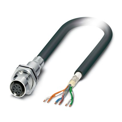 SACCBP-M12FS-6CON-M16/2,0-970X - Device connector rear mounting (1239597)