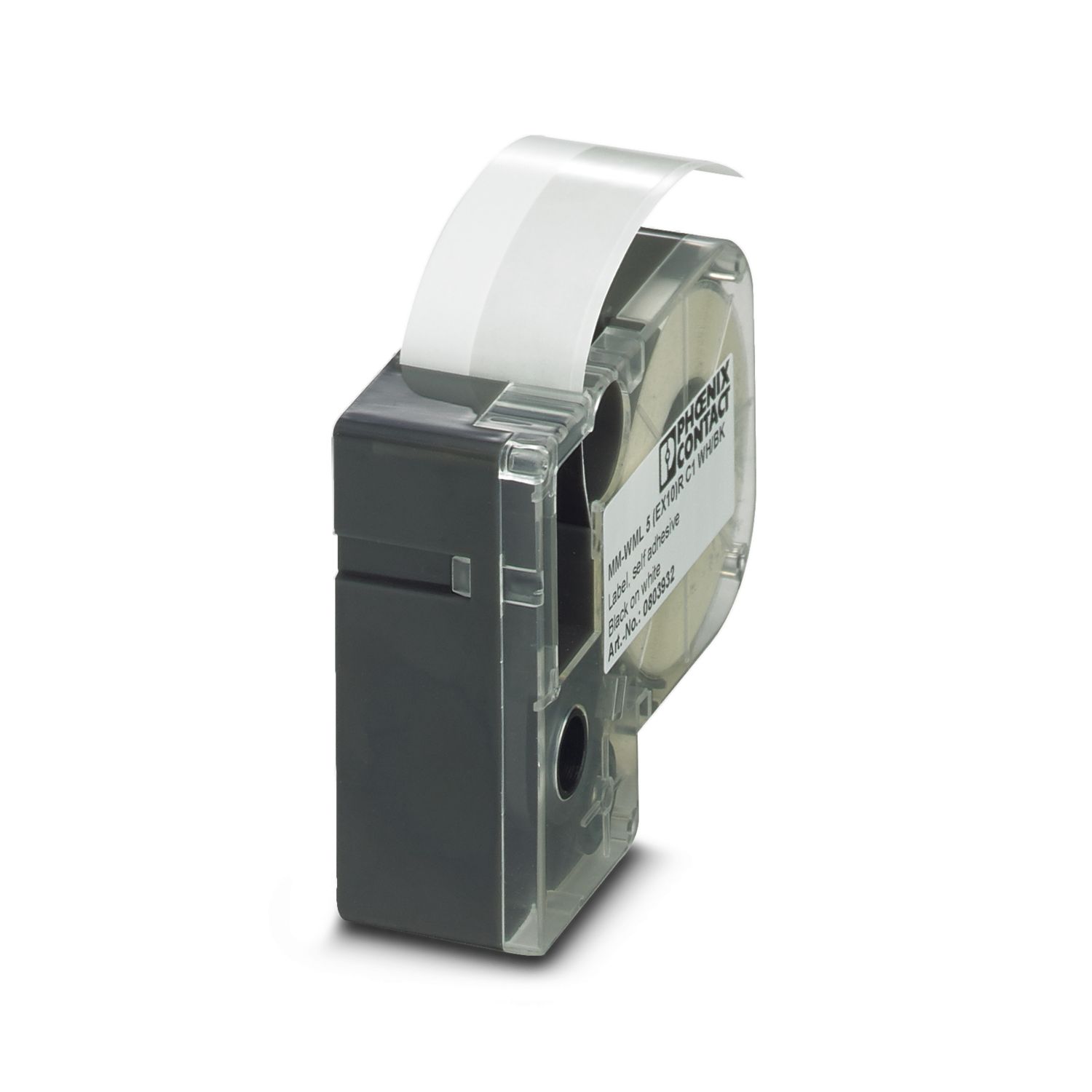 MM-WML 5 (EX10)R C1 WH/BK - Cable marker label - 0803932 | Phoenix Contact MM-WML 5 (EX10)R C1 WH/BK - Cable marker label - 0803932 | Phoenix Contact
