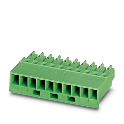 PCB 插拔式连接器-MCC 1/ 2-STZ-3,81 BK