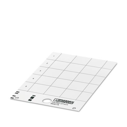 US-EMP (27X27) CUS - Einrastschildchen