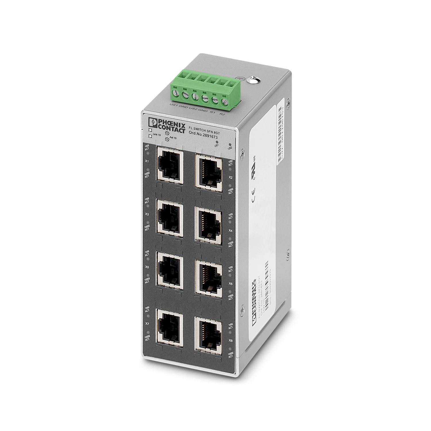 FL SWITCH SFN 8GT - Industrial Ethernet Switch - 2891673 FL SWITCH SFN 8GT - Industrial Ethernet Switch - 2891673