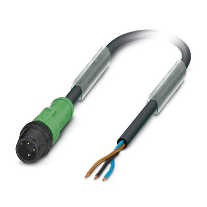 SAC-3P-M12MS/10,0-PUR P - Sensor-/Aktor-Kabel