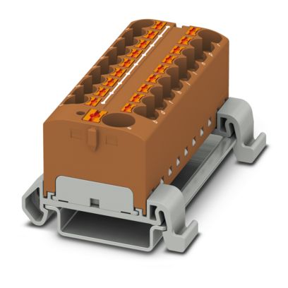 PTFIX 10/18X4-NS35A BN - Verteilerblock