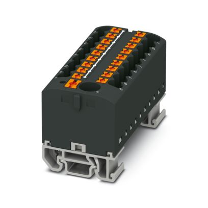 PTFIX 6/18X2,5-NS15A BK - Verteilerblock