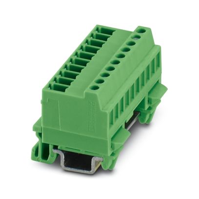 MCVK 1,5/10-G-3,81 - Tragschienenstecker