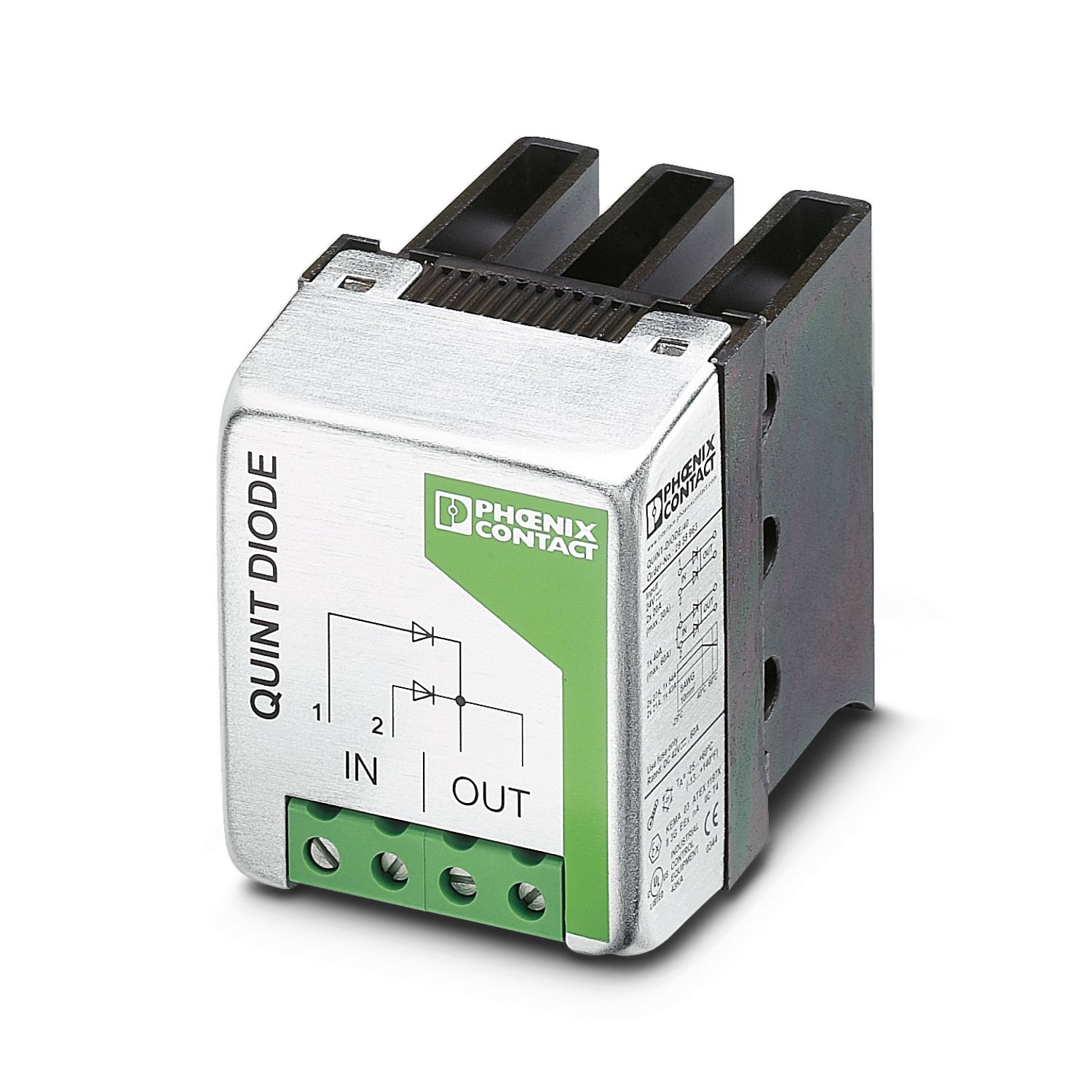 QUINT-DIODE/40 - Redundancy module - 2938963 | Phoenix Contact QUINT-DIODE/40 - Redundancy module - 2938963 | Phoenix Contact
