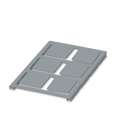 UC-EMP (27X27) SR CUS - Einrastschildchen