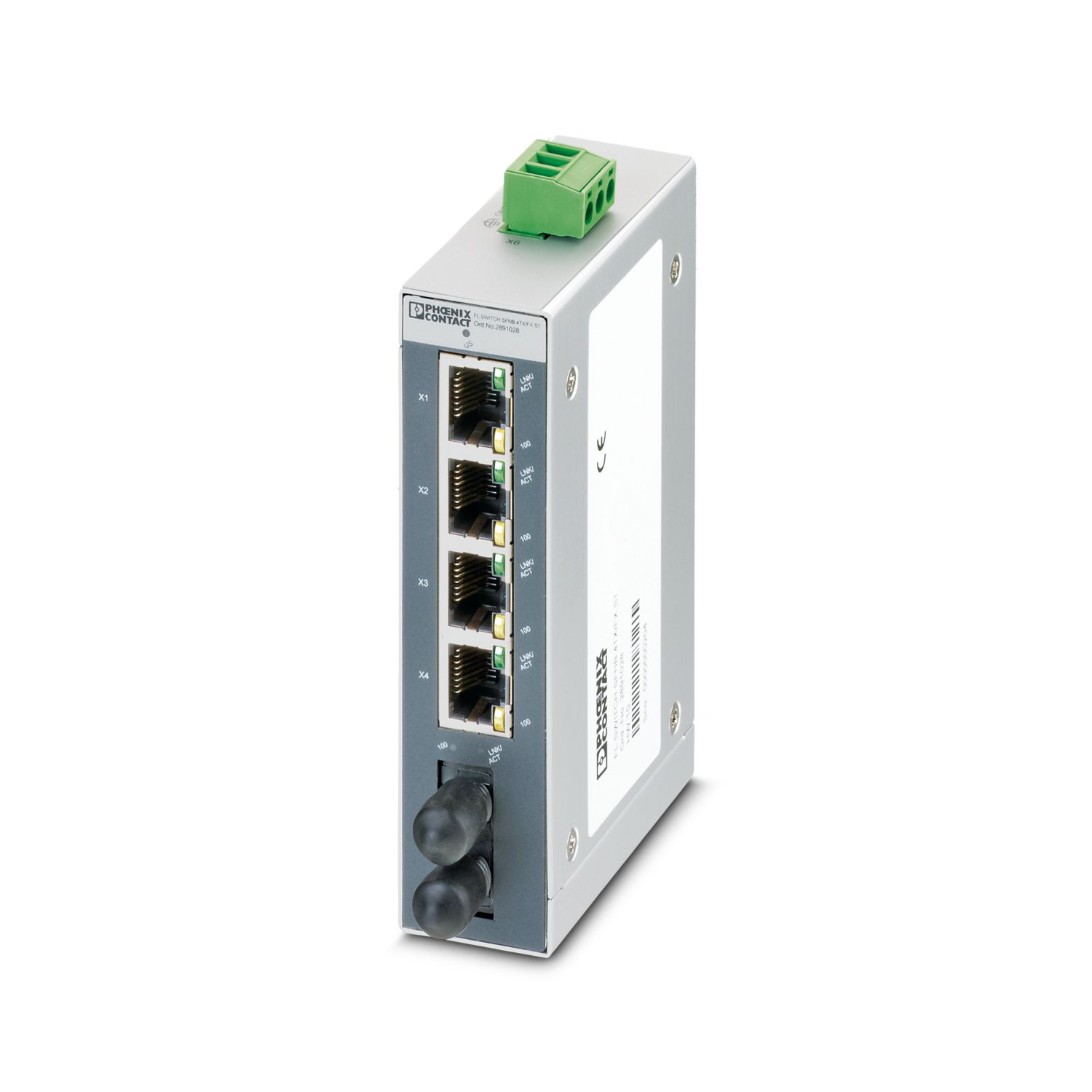FL SWITCH SFNB 4TX/FX ST - Industrial Ethernet Switch FL SWITCH SFNB 4TX/FX ST - Industrial Ethernet Switch