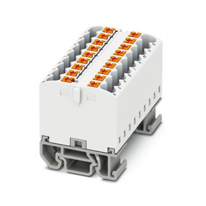 PTFIX 18X2,5-NS15A WH - Verteilerblock