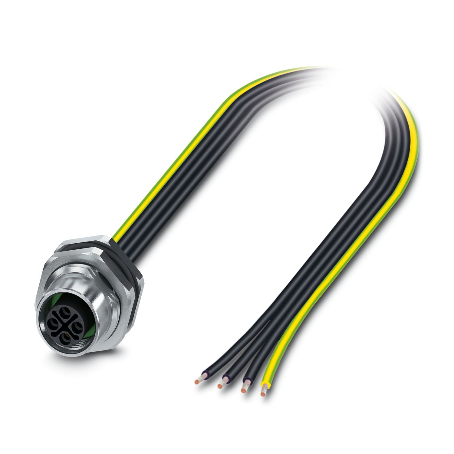 SACC-DSI-M12FSS-4P-M16XL/1,2PEX - Device connector rear
