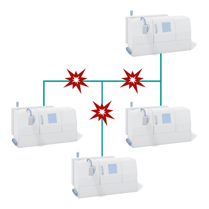 Malware can spread between machines