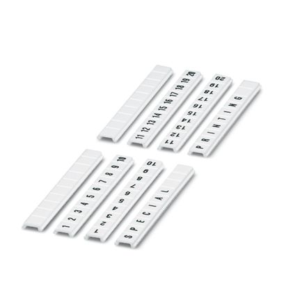 ZBF 5,LGS:FORTL.ZAHLEN 1-10 - Zack Marker strip, flat - 0808671