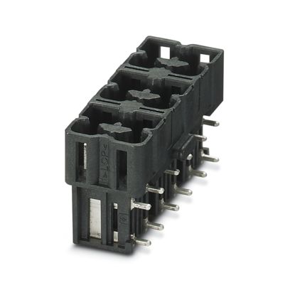 HSCH 2,5-3U/12 THR 9005 - Leiterplatten-Grundleiste