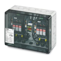 String combiner boxes for photovoltaic systems | Phoenix Contact String combiner boxes for photovoltaic systems | Phoenix Contact