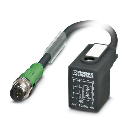 SAC-3P-M12MS/3,0-PUR/BI-1L-Z - Sensor/actuator cable - 1400775 