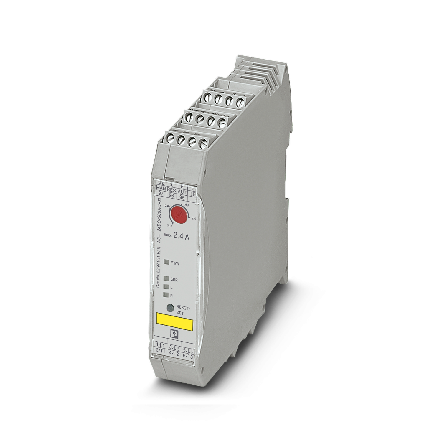 Contacteur-inverseur Phoenix Contact ELR W3-24DC/500AC-9I 24V DC 9A - Neuf Sous Emballage