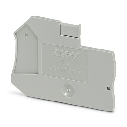 D-UT 4-TWIN/ 1P - Abschlussdeckel