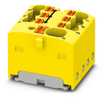 PTFIX 4/6X1,5 YE - Verteilerblock